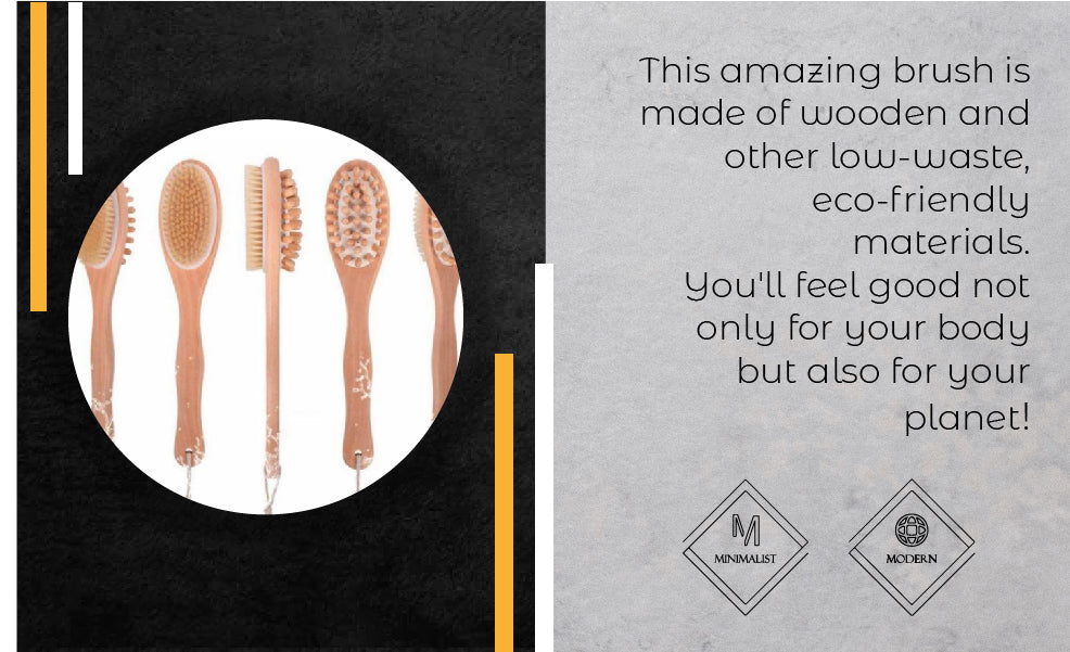 Bath Body Massage Brush from Choixe