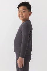 Children's Bamboo Waffle Knit Base Layer Set from Cozy Earth