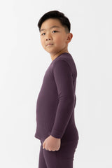 Children's Bamboo Waffle Knit Base Layer Long Sleeve from Cozy Earth