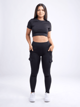JupiterGear Short-Sleeve Crop Top from Jupiter Gear