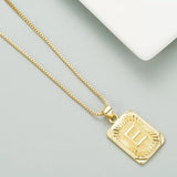 Classy Pendant Talia Initial Gold Letter Necklace from My Pampered Life Seattle