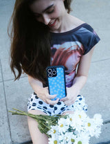 Blue Daisy iPhone Case from Wildflower Cases