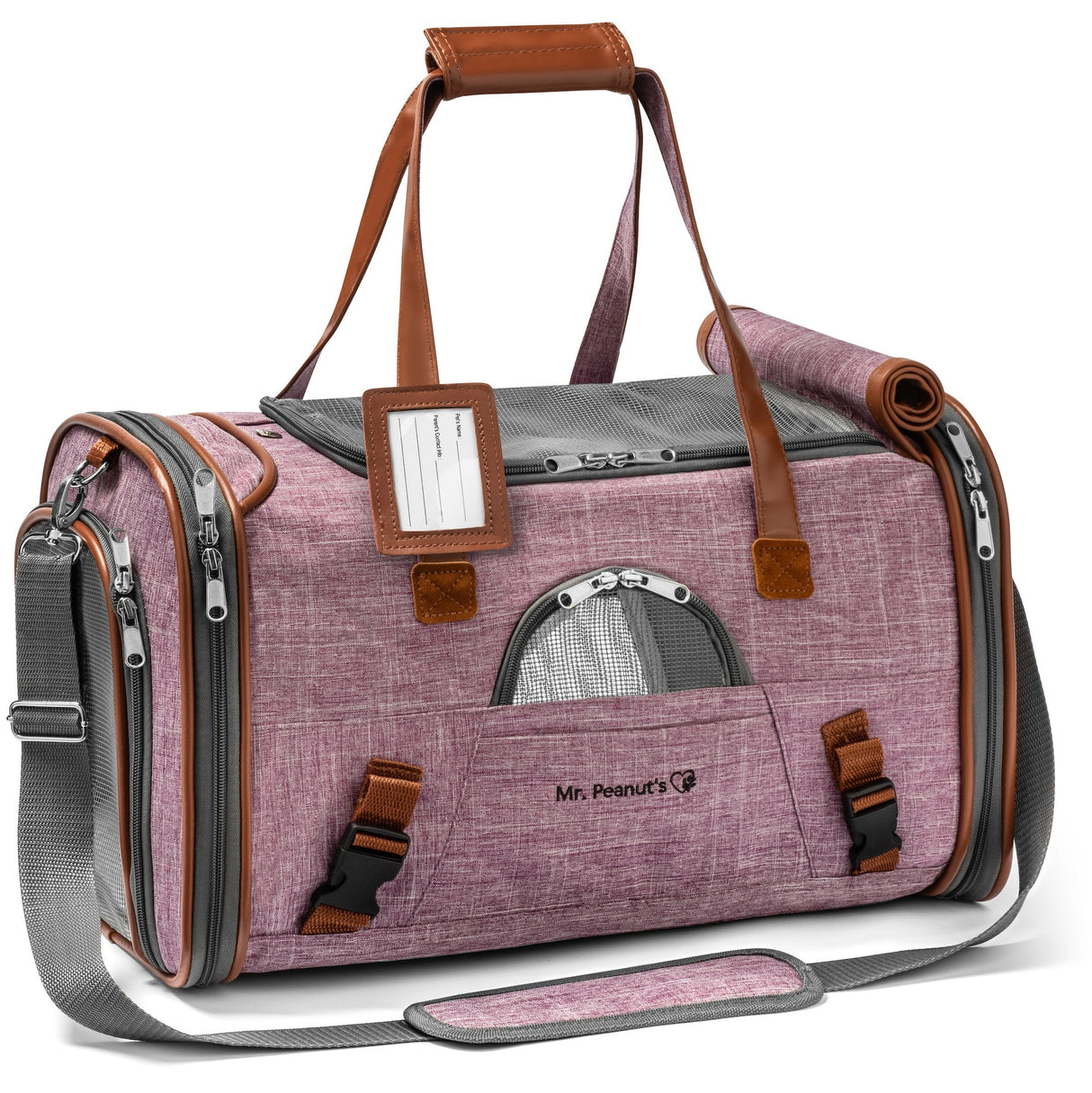 Mr. Peanut's Gold Series Standard Size Airline Compliant Pet Carrier from Mr. Peanut's Pet Carriers