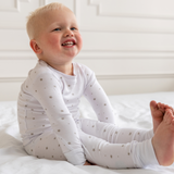 Toddler/Kids Bamboo Pajamas - Grey Star From Dreamland Baby