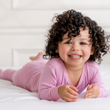 Toddler/Kids Bamboo Pajamas - Misty Mauve From Dreamland Baby
