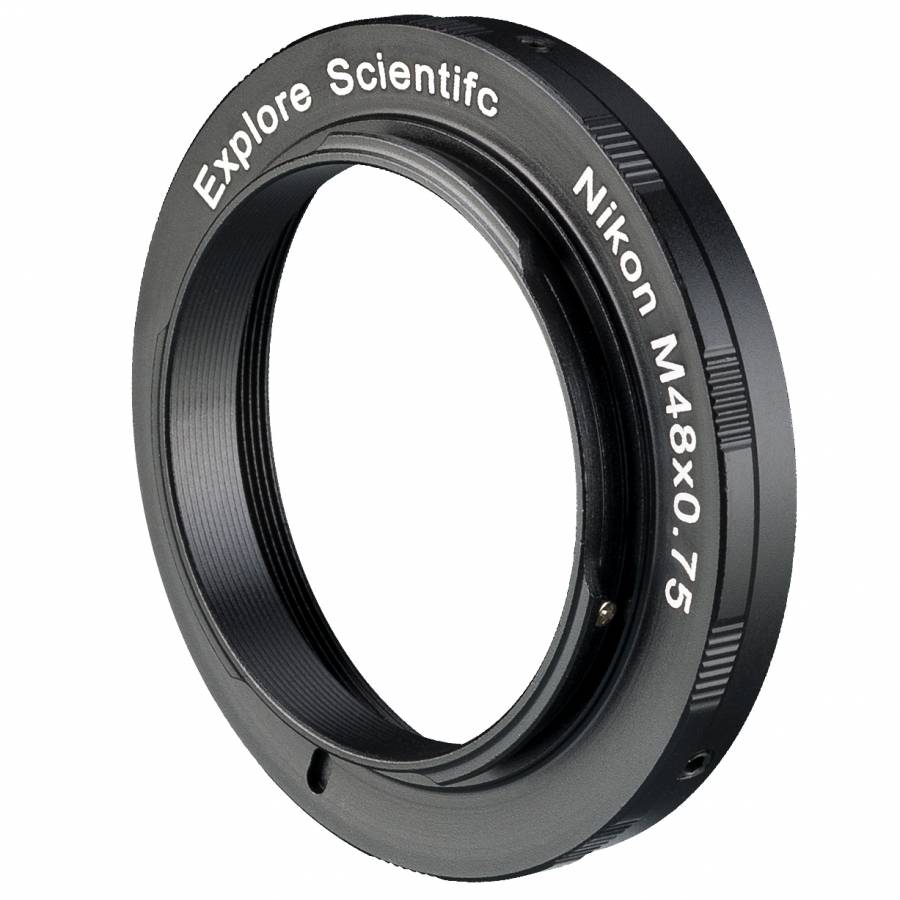 Explore Scientific Camera-Ring M48x0.75 for Nikon from Explore Scientific