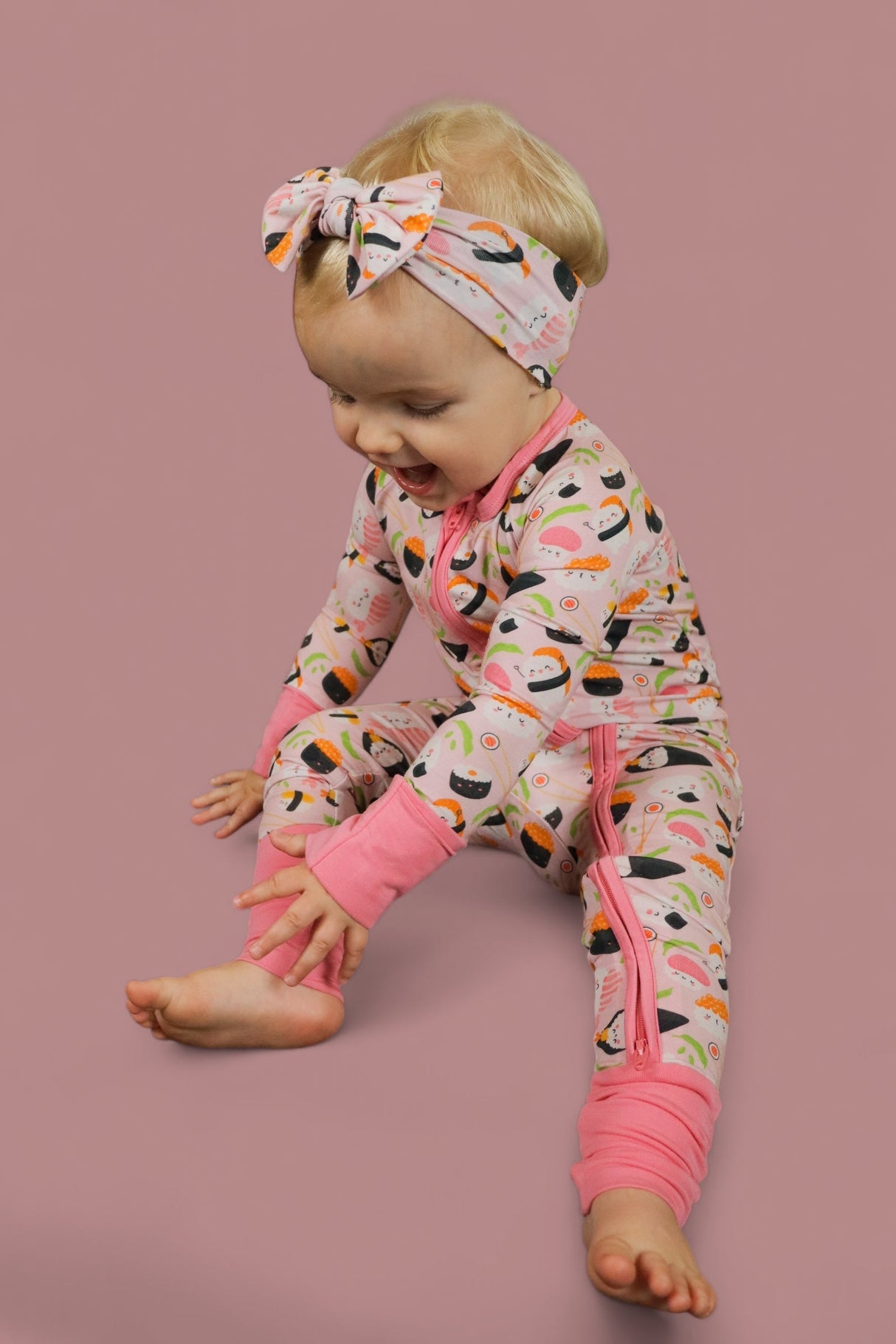 SWEET PEA SUSHI DREAM ROMPER from DREAM BIG LITTLE CO