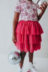 LET'S GO GIRLZzz DREAM SHORT SLEEVE TUTU DRESS from DREAM BIG LITTLE CO