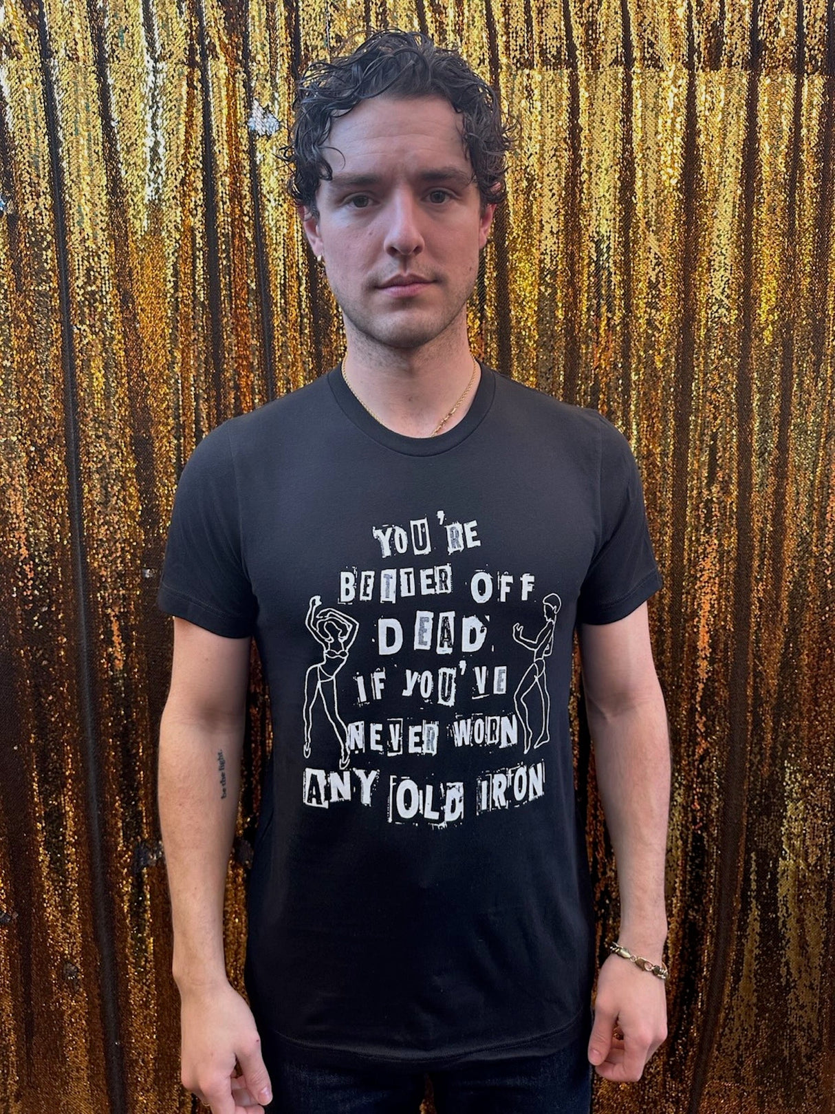 Any Old Iron Men's Better Off Dead T-Shirt from Any Old Iron