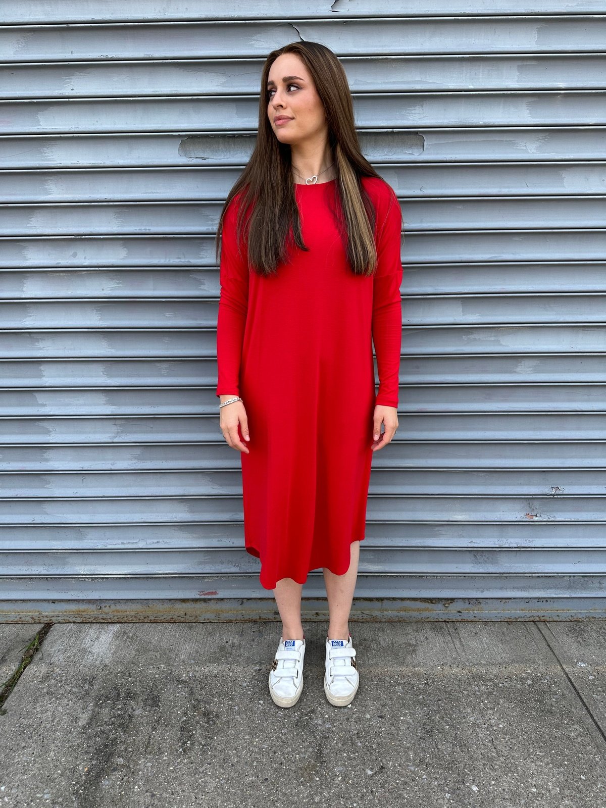 Basic T- Dress From Drama NYC Plus