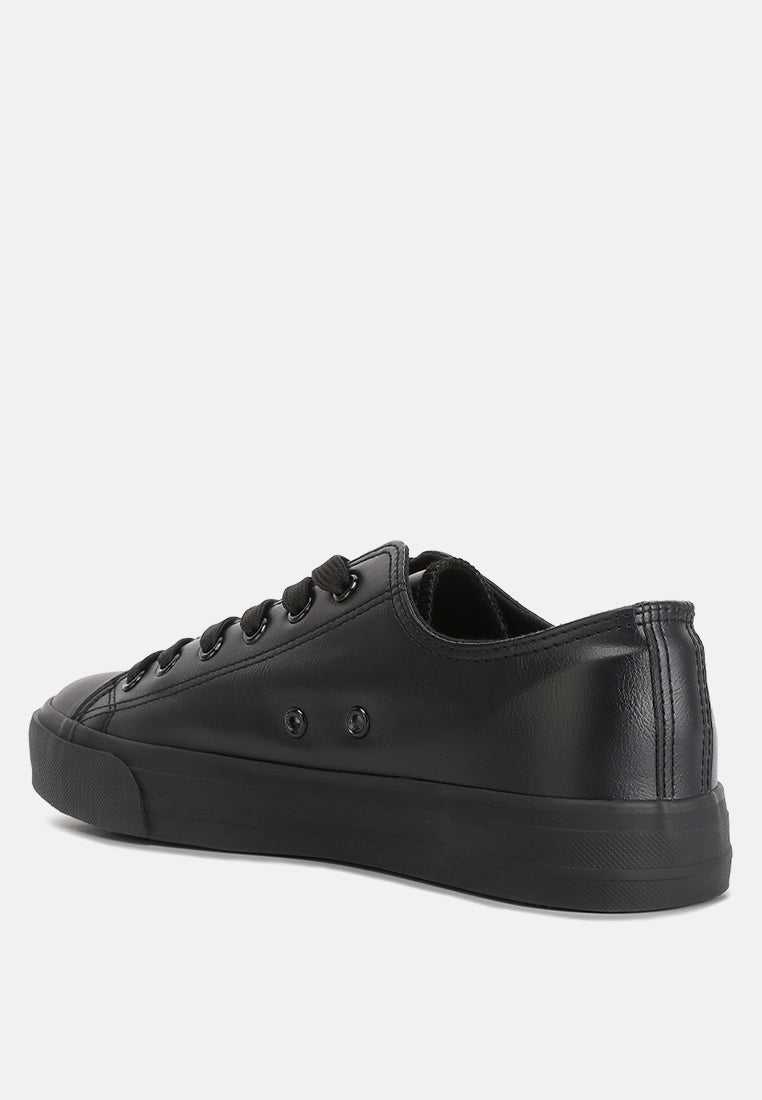 Lace Up Basic Sneakers from London Rag International