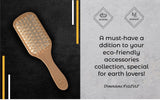 Natural Wooden Detangling Hair Brush from Choixe