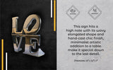 LOVE Sign Home Decor from eterus