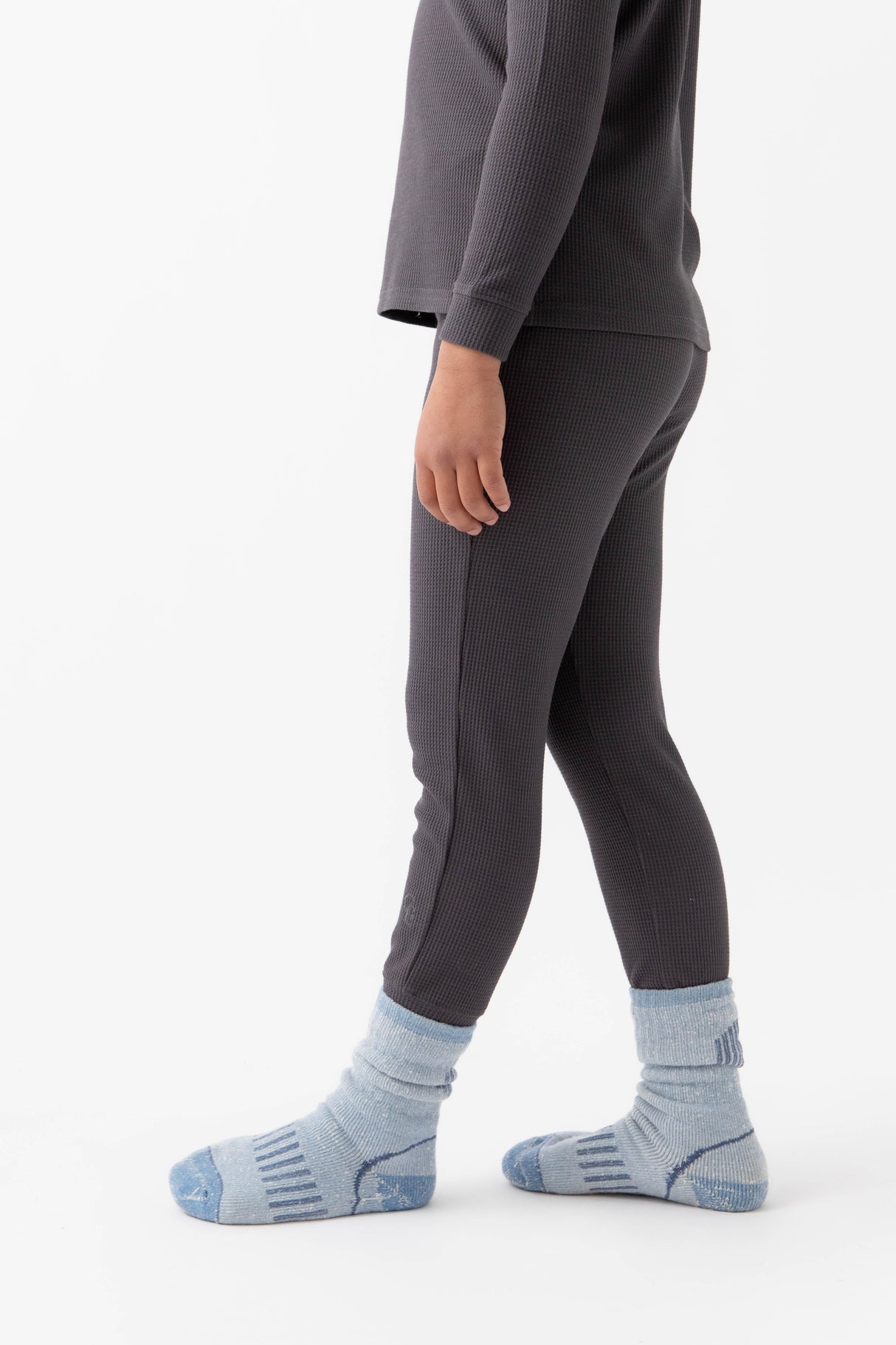Children's Bamboo Waffle Knit Base Layer Set from Cozy Earth