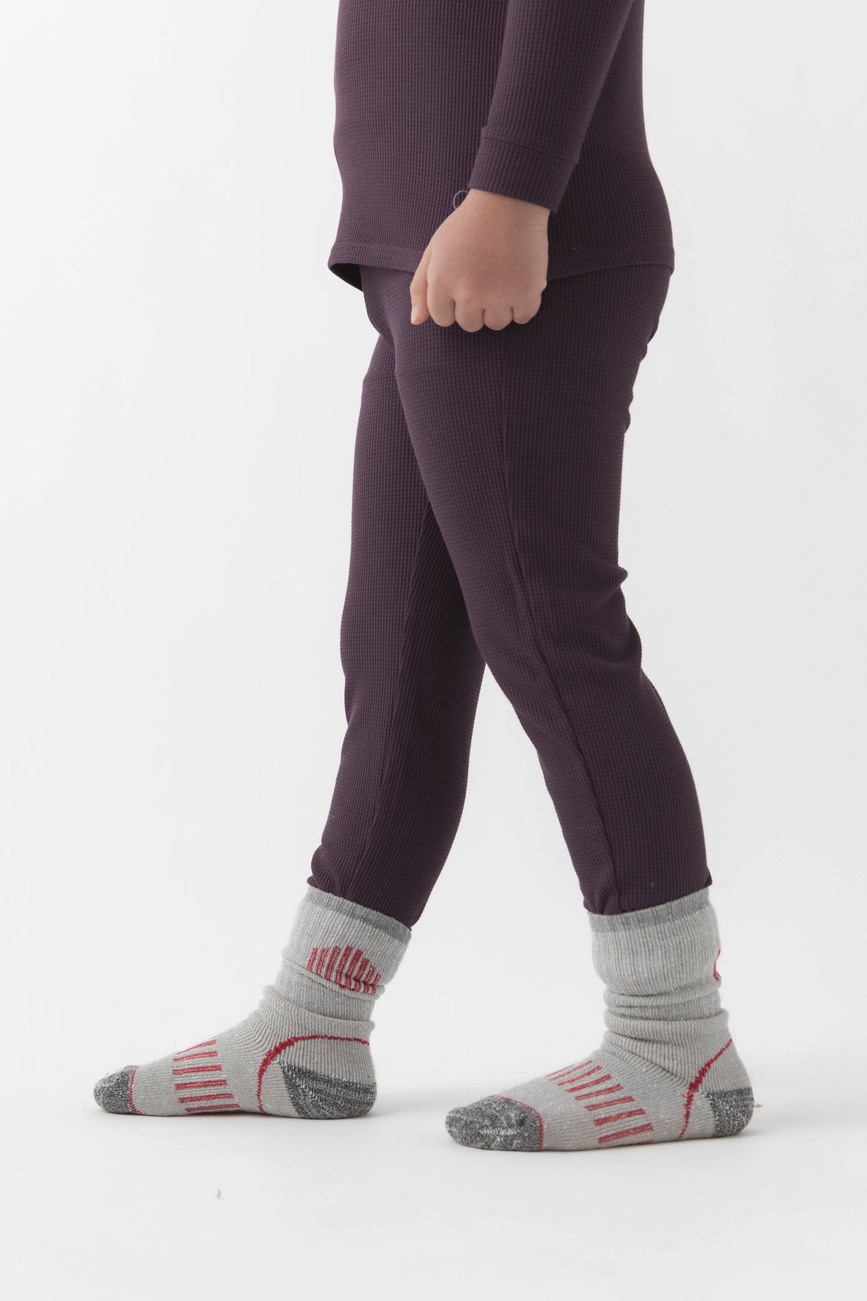 Children's Bamboo Waffle Knit Base Layer Set from Cozy Earth