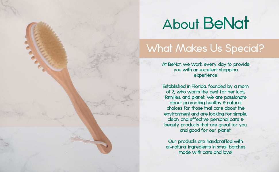Bath & Body  Massage Brush from BeNat