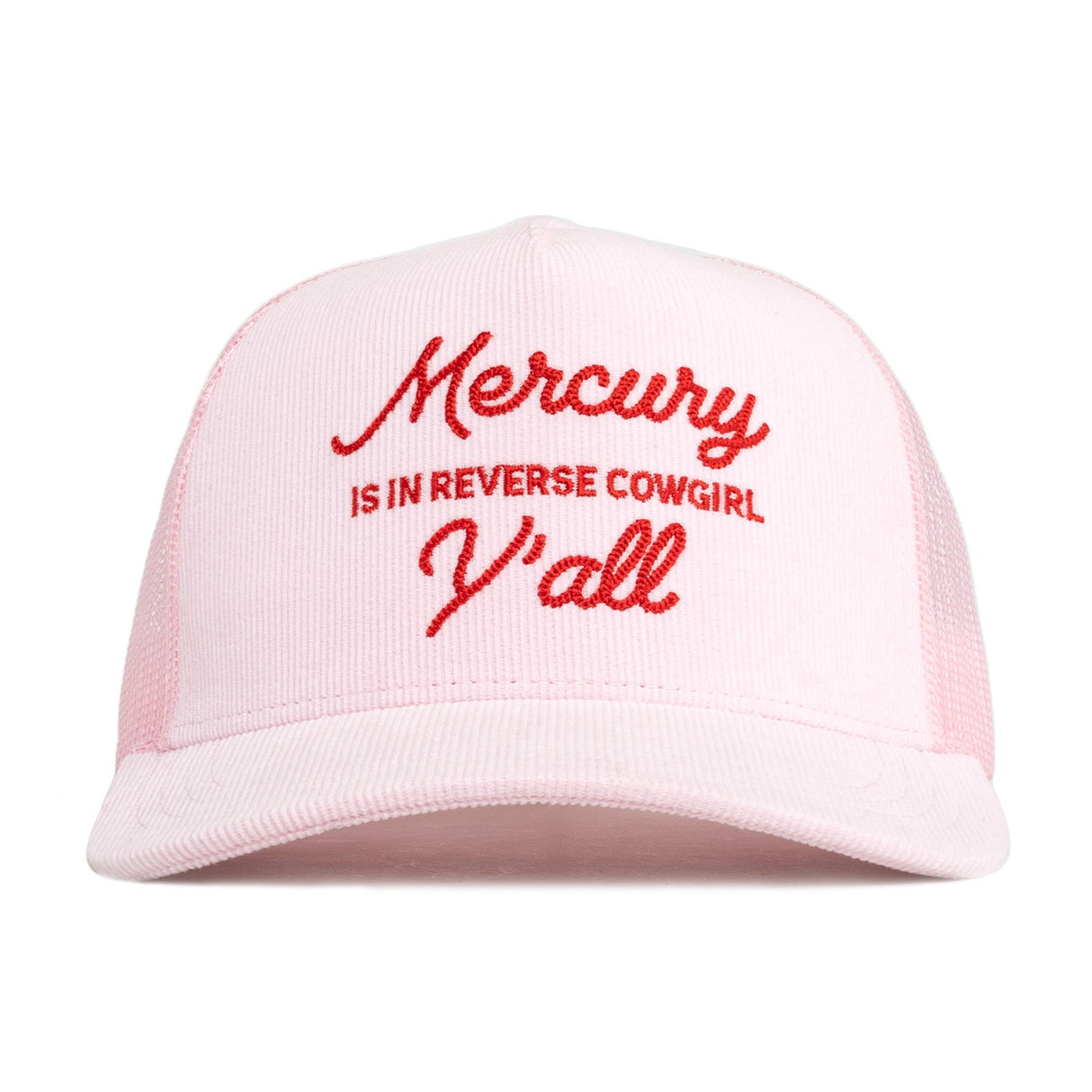 Mercury Is In Reverse Cowgirl Y'all Hat From Visibly Toxic