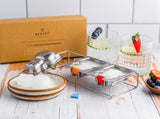 STAINLESS STEEL POPSICLE MOLDS, 3 CAT MOLDS with REUSABLE STEEL STICKS from ecozoi