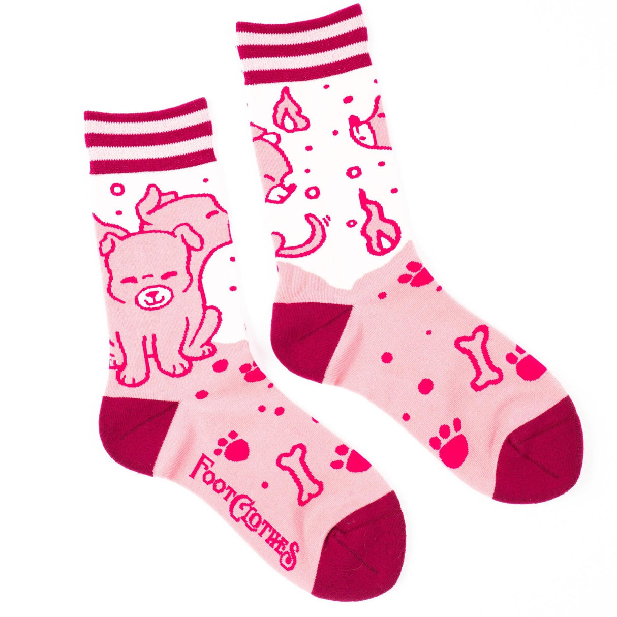 Cute Cerberus Crew Socks from FootClothes