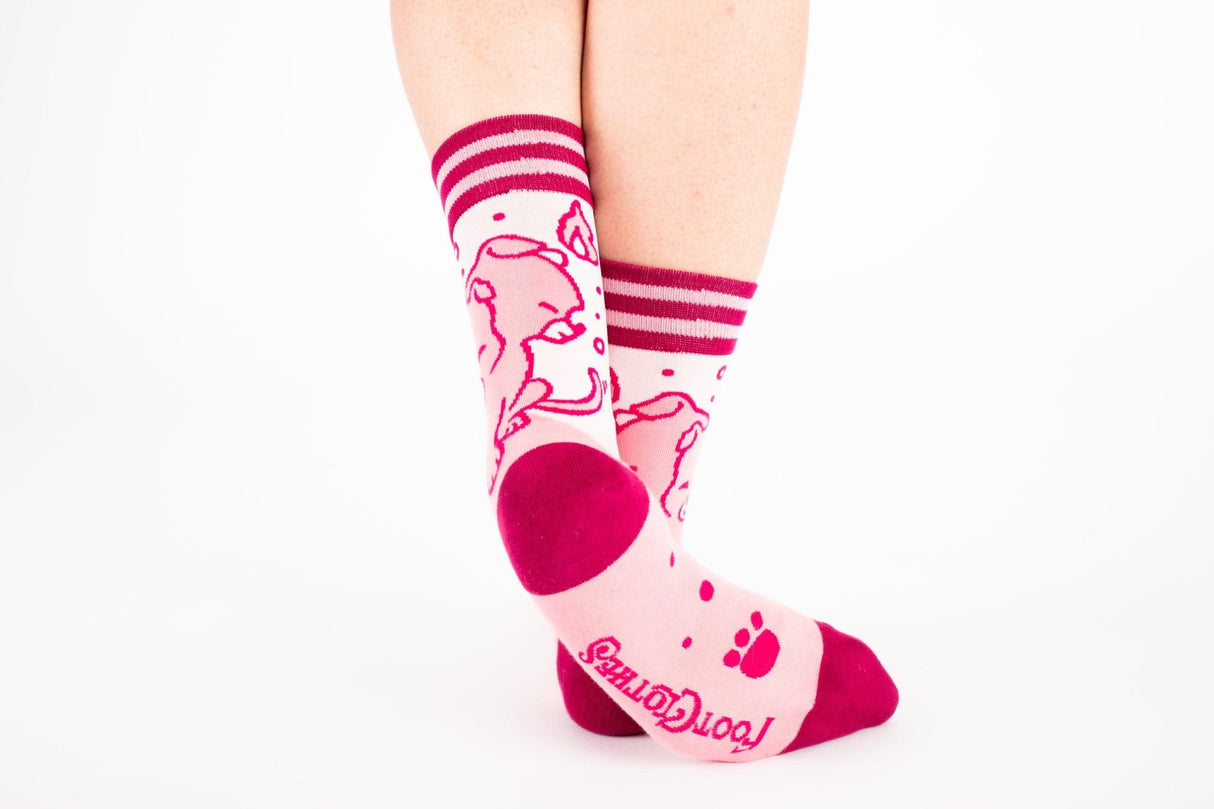 Cute Cerberus Crew Socks from FootClothes