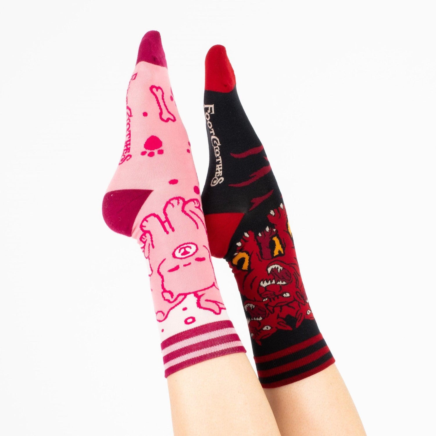 Cute Cerberus Crew Socks from FootClothes