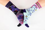 Cute Unicorn Crew Socks from FootClothes