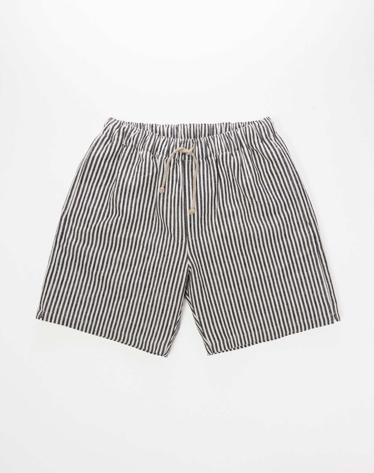 The Rockaway Shorts in Striped Hemp From Tio Lee