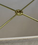 Rectangular 16"W x 11"H Drum Lampshade Softback Textured Oatmeal From LampsUSA