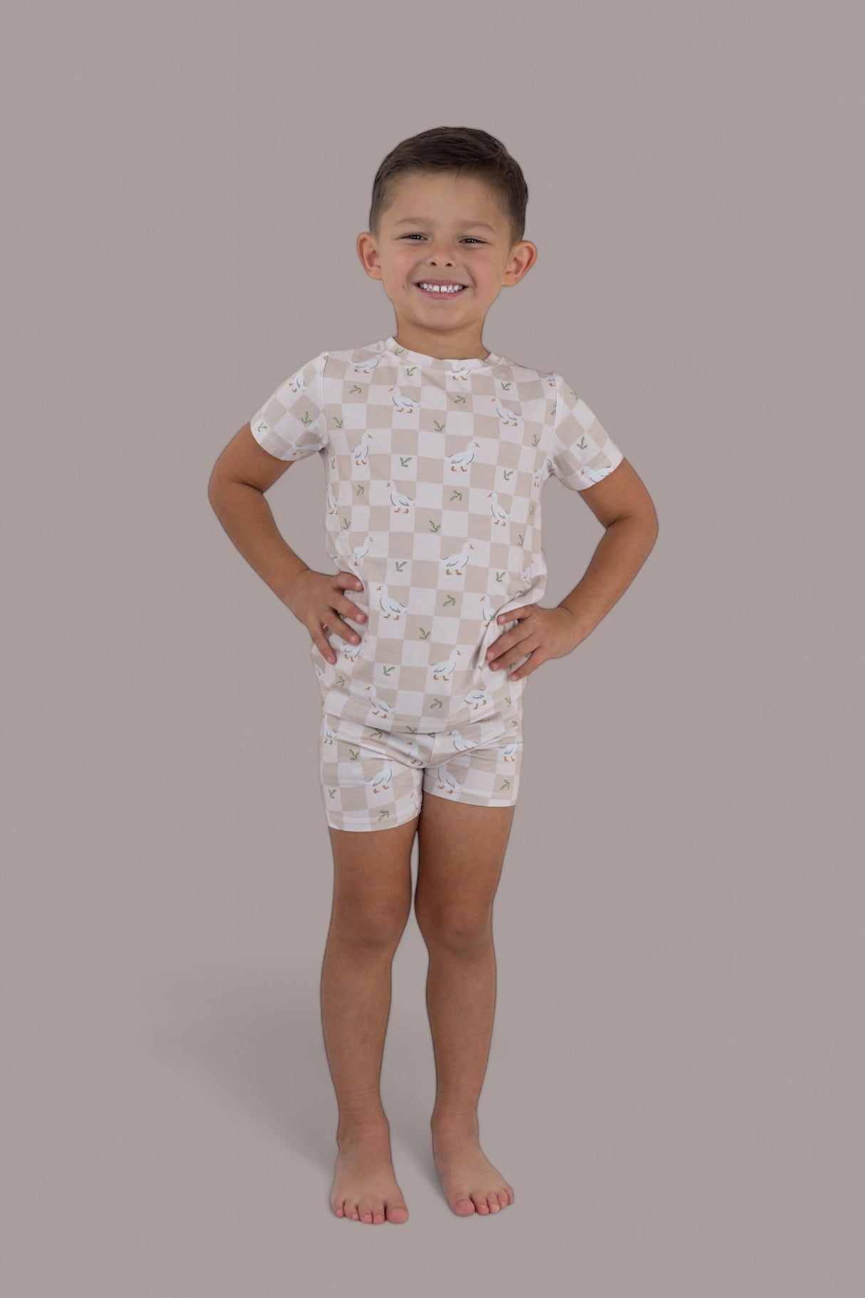 EXCLUSIVE QUACKIN' ALONG DREAM SHORT SET from DREAM BIG LITTLE CO