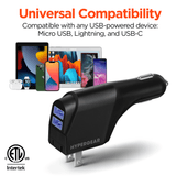 HyperGear Hybrid 2.1A Dual USB Car/Wall Charger from Jupiter Gear Home