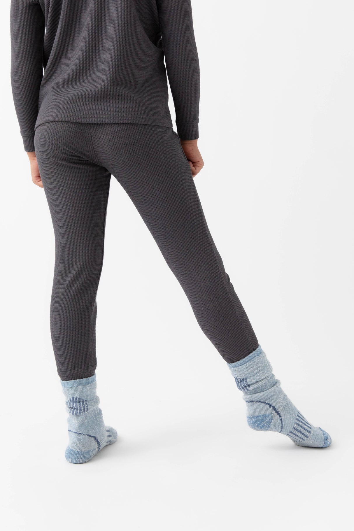 Children's Bamboo Waffle Knit Base Layer Pant from Cozy Earth