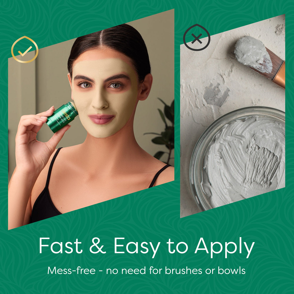 Aesta Green Tea Mask Stick, Gradual Blackhead Remover, Natural Pore-Cleaning, Detoxifying, Nourishing Face Mask: Skin Care Made Simple and Mess-Free | Mask Stick to Last 4 Months | Fits All Skin Types from REATHLETE