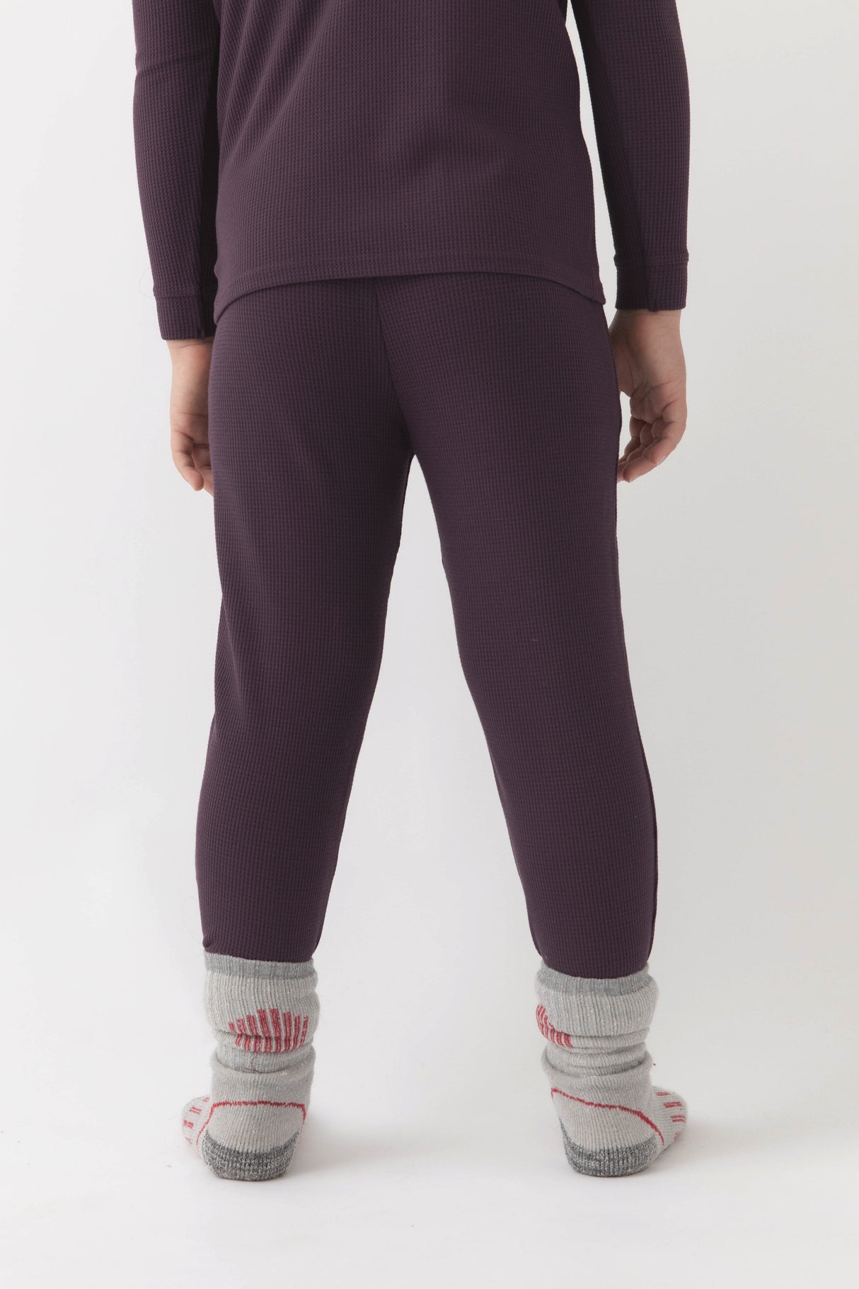 Children's Bamboo Waffle Knit Base Layer Pant from Cozy Earth