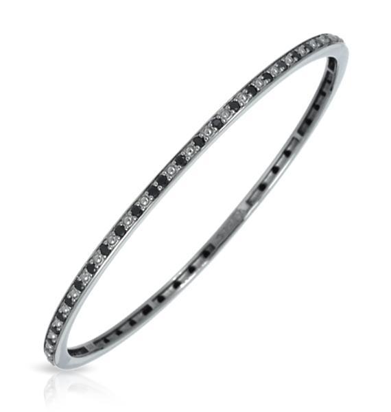 Accent Stone Bangle from Belle Étoile Jewelry