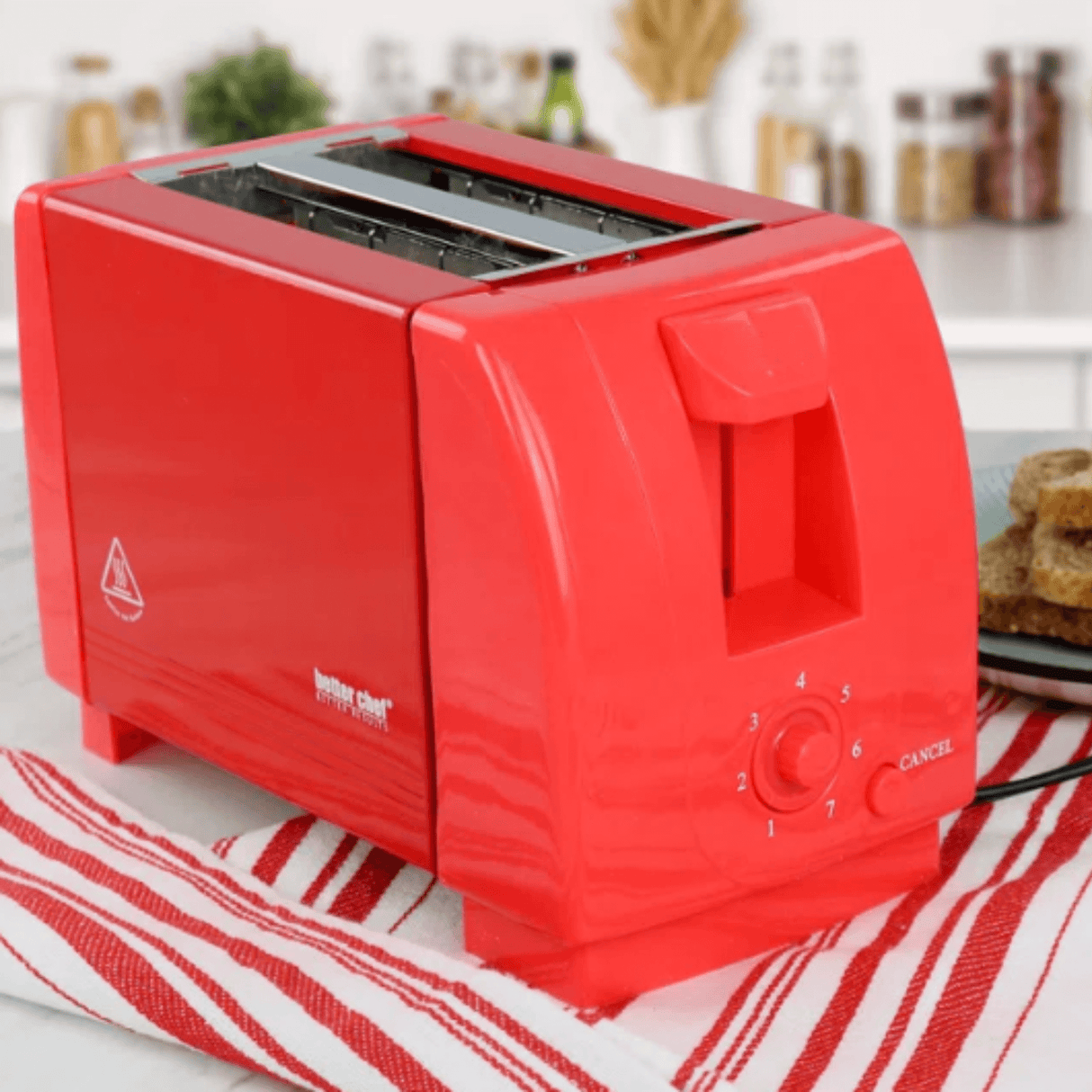 Better Chef 2-Slice Toaster with Pull-Out Crumb Tray from Jupiter Gear Home