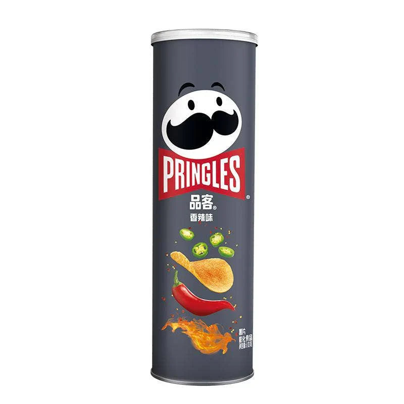 Pringles Hot & Spicy (110g) (China) 4-Pack from PETEZ POP WHOLESALE