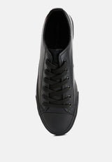 Lace Up Basic Sneakers from London Rag International