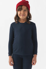 Children's Bamboo Waffle Knit Base Layer Set from Cozy Earth