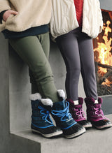 Children's Bamboo Waffle Knit Base Layer Pant from Cozy Earth