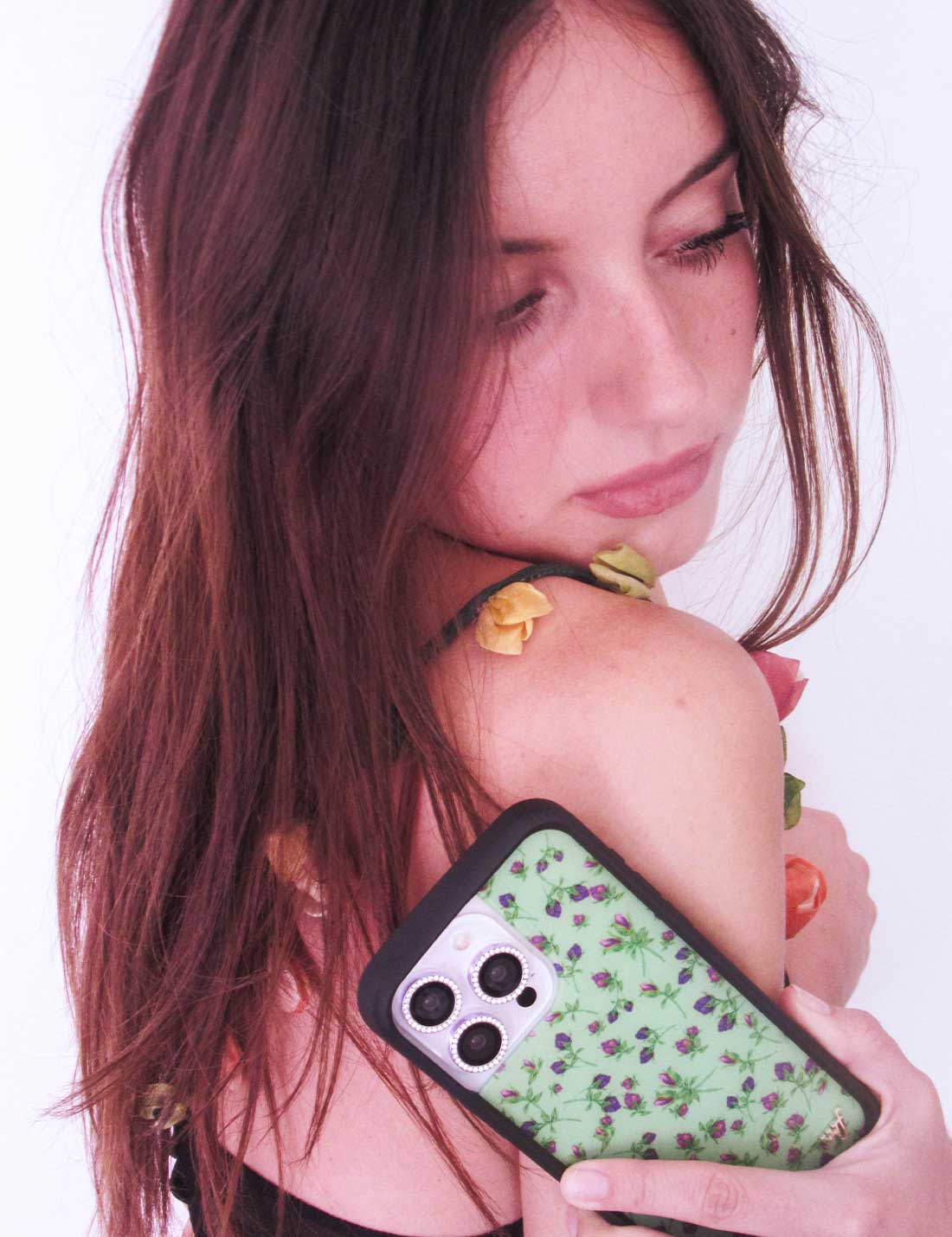 Purple Posie Rosie iPhone Case from Wildflower Cases