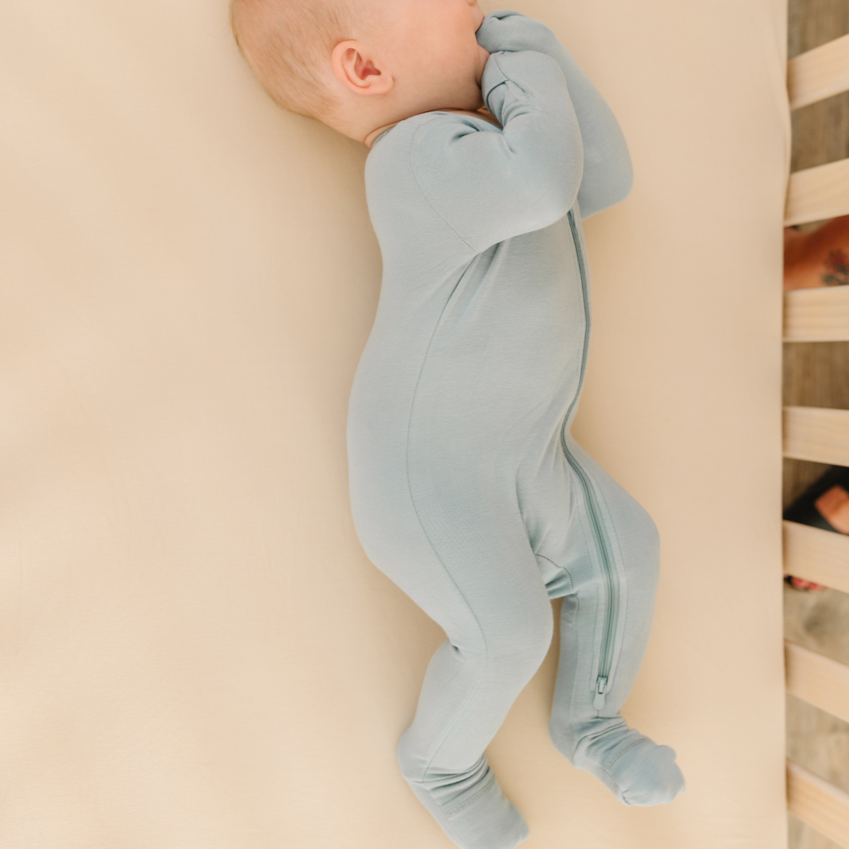 Baby Bamboo Pajamas w/ DreamCuffs® From Dreamland Baby