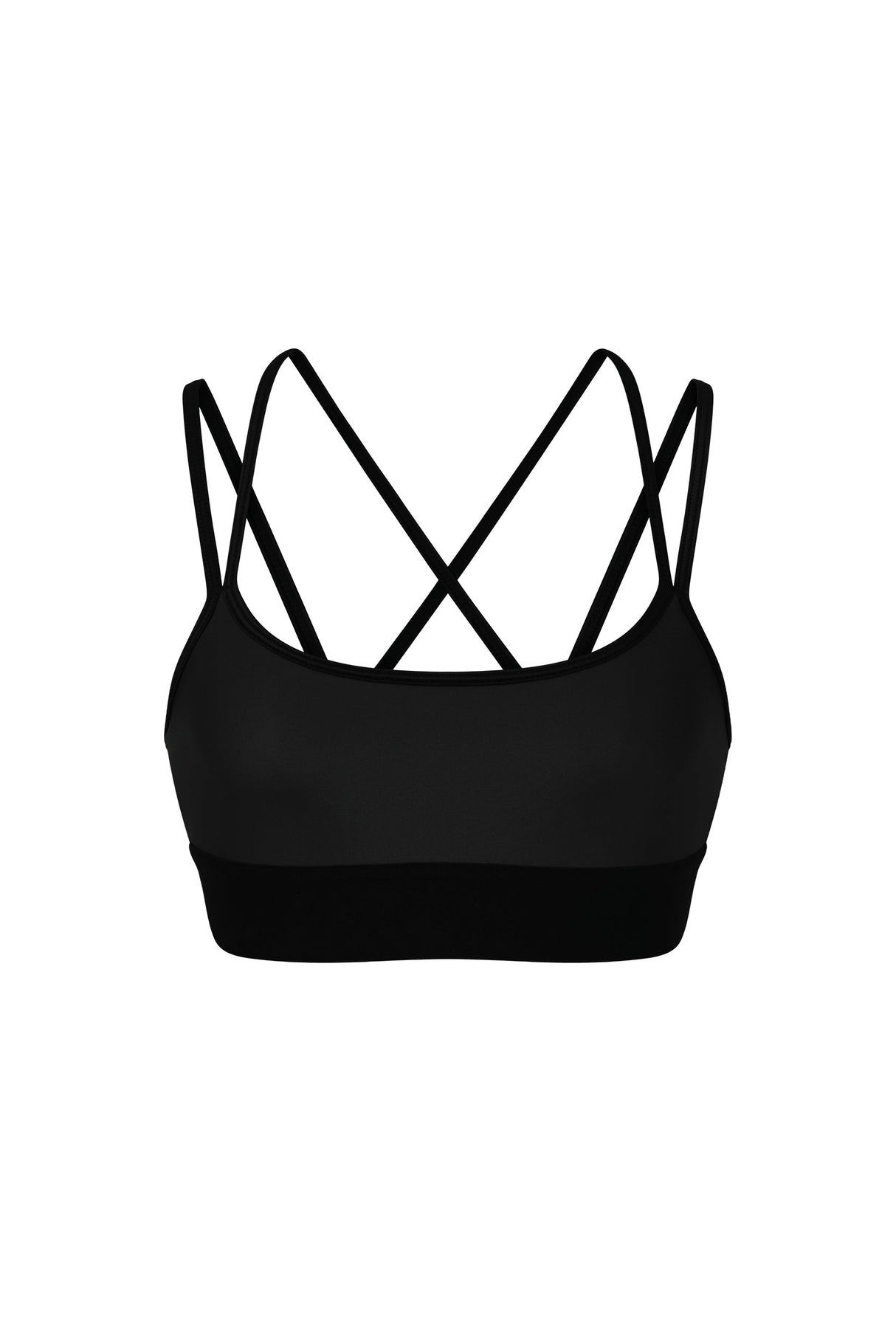 Liquid Jolie Bra - Black Gloss From Noli Yoga
