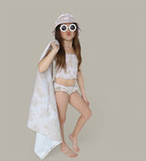 SANDY SHORES DREAM SMOCKED TWO PIECE SWIM SUIT from DREAM BIG LITTLE CO