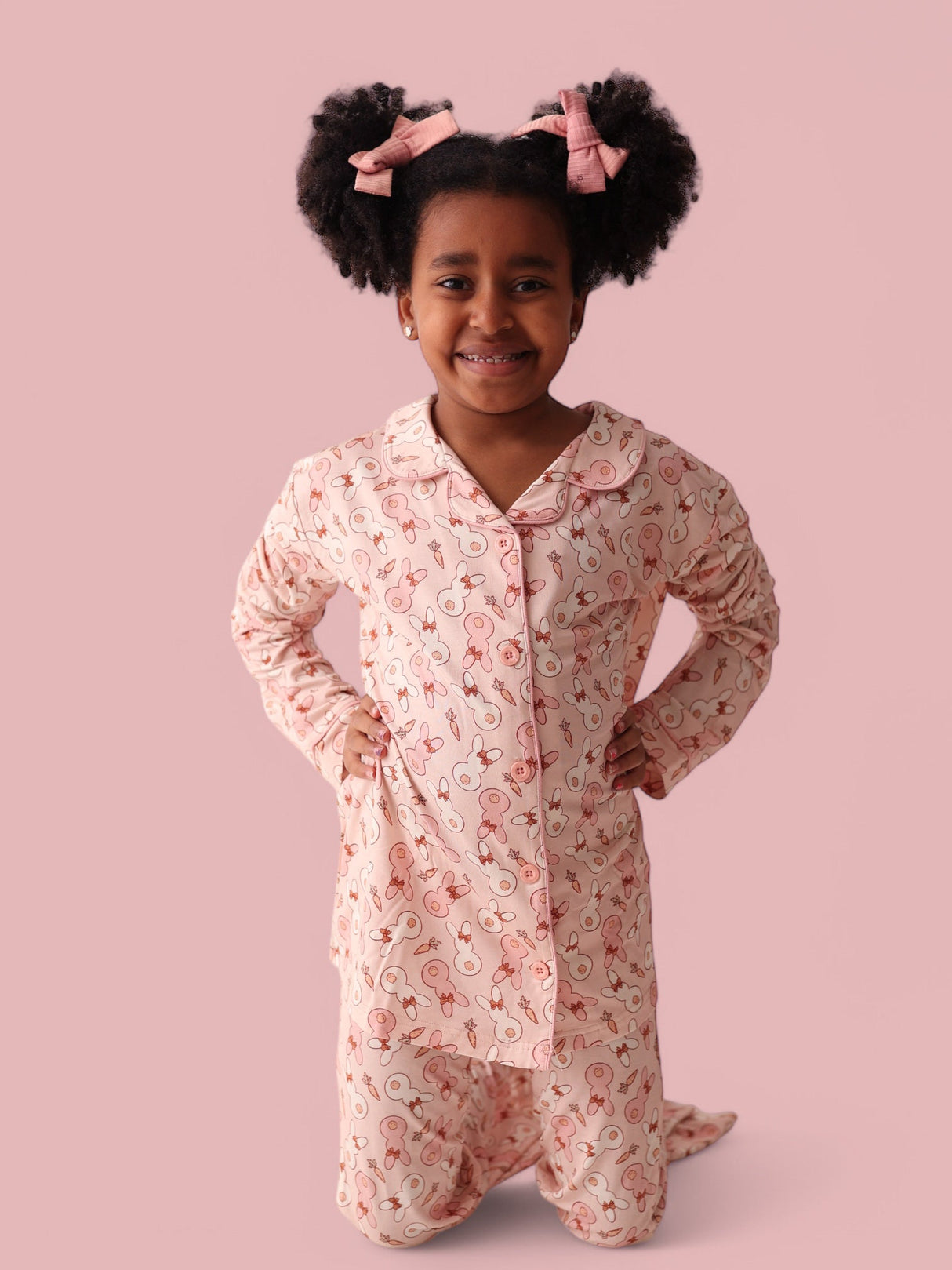 BUNNIES AND BOWS DREAM GIRL'S FLARE SET from DREAM BIG LITTLE CO