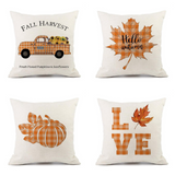 Fall Plaid Cushion Covers from Moderny
