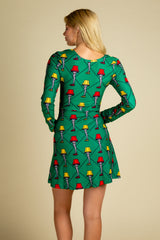 The Fragile | Leg Lamp Christmas Skater Dress from Shinesty