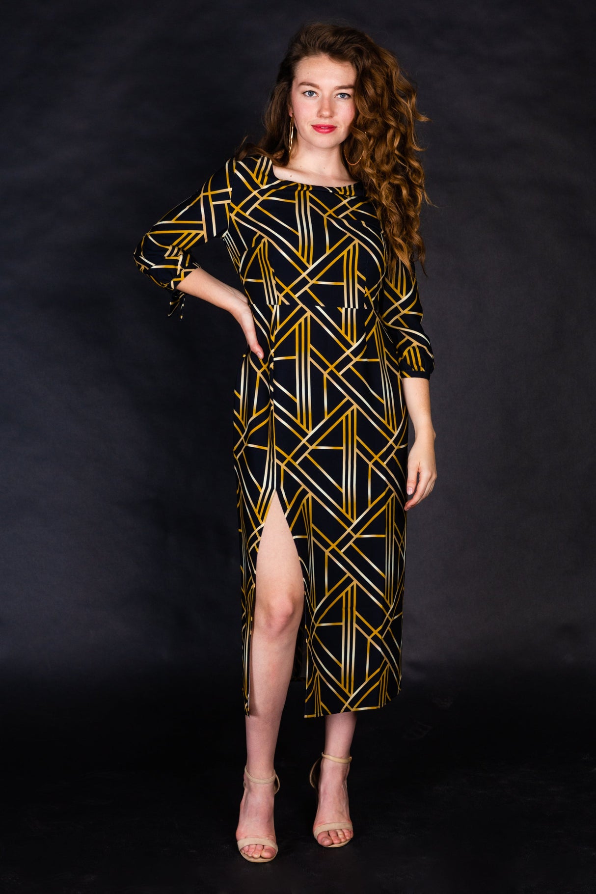 The Ball Droppers | Midi Formal Dress from Shinesty