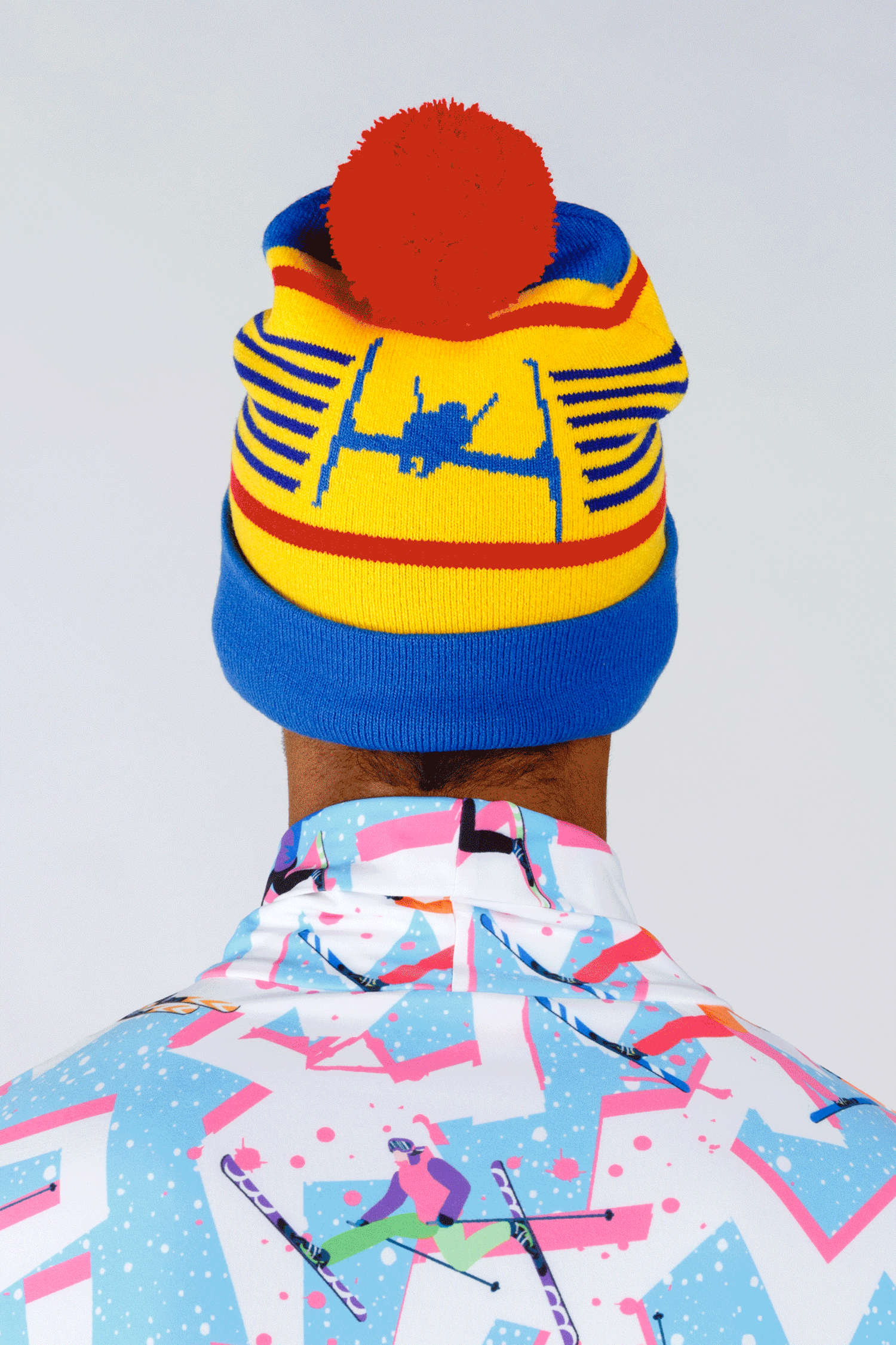 The Spread Eagle | Retro Ski Beanie from Shinesty