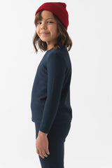 Children's Bamboo Waffle Knit Base Layer Set from Cozy Earth
