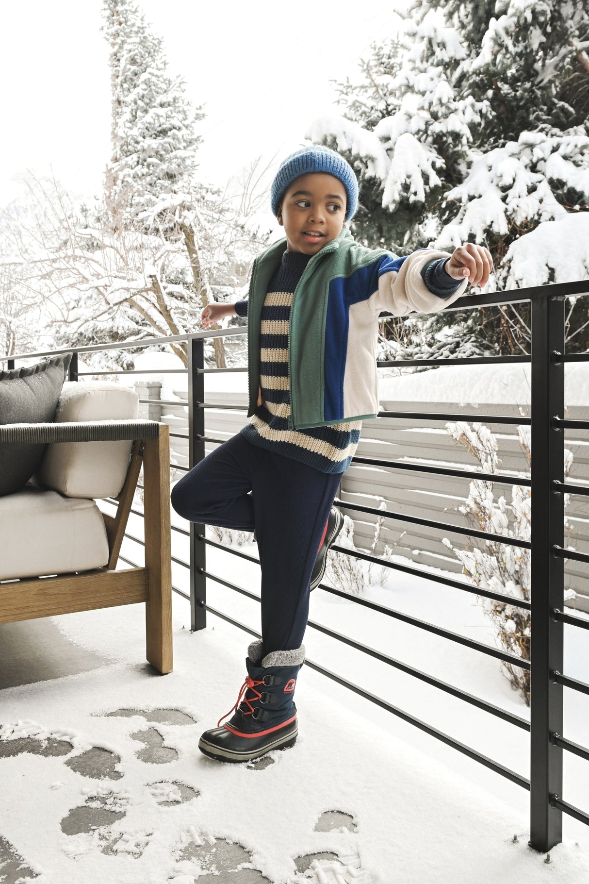 Children's Bamboo Waffle Knit Base Layer Pant from Cozy Earth